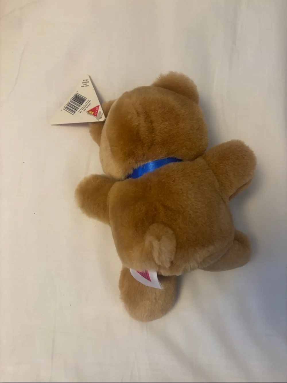 Classic Brown Teddy Bear with Greatest Grandpa  Blue Bow - Gift Bear